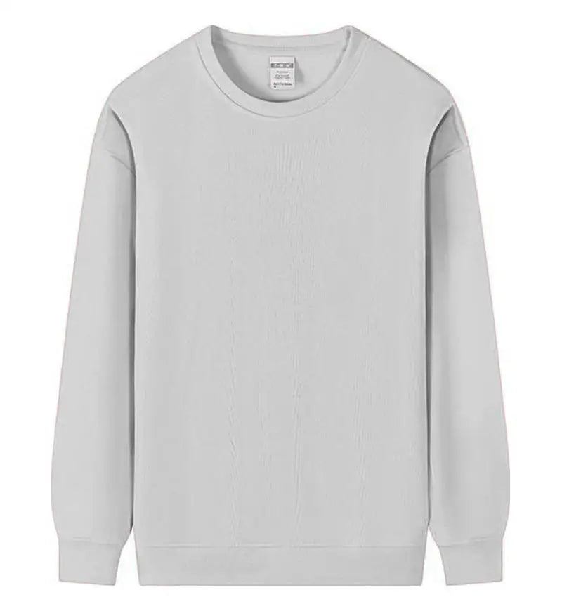 Free printing DIY Customise Your Brand Logo Unisex Trend Casual Top Custom Crew Neck Pullover Personalised Sweatshirt Custom