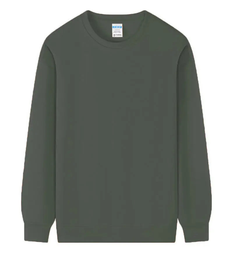 Free printing DIY Customise Your Brand Logo Unisex Trend Casual Top Custom Crew Neck Pullover Personalised Sweatshirt Custom