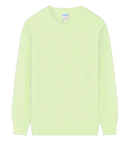 Free printing DIY Customise Your Brand Logo Unisex Trend Casual Top Custom Crew Neck Pullover Personalised Sweatshirt Custom