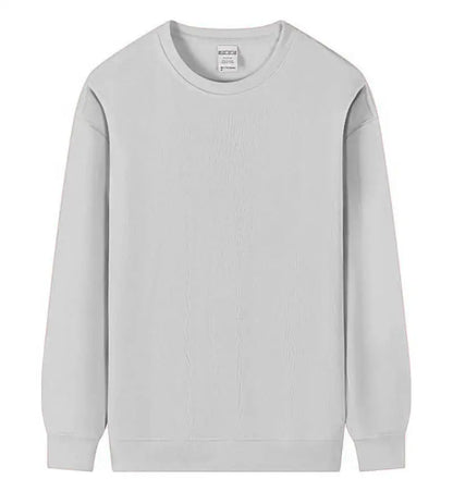 Free printing DIY Customise Your Brand Logo Unisex Trend Casual Top Custom Crew Neck Pullover Personalised Sweatshirt Custom