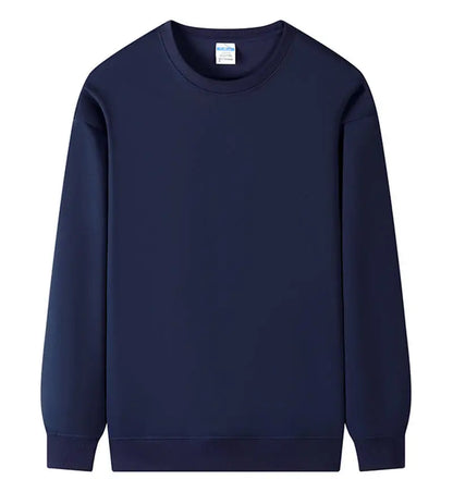 Free printing DIY Customise Your Brand Logo Unisex Trend Casual Top Custom Crew Neck Pullover Personalised Sweatshirt Custom