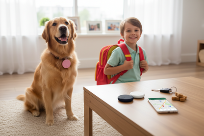 Mini GPS Locator AntiLost Alarm Wallet Keychain Smart Tag Bluetooth-Compatible Tracer Keychain Dog Pet Child Tracker Key Finder