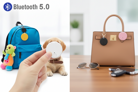 Mini GPS Locator AntiLost Alarm Wallet Keychain Smart Tag Bluetooth-Compatible Tracer Keychain Dog Pet Child Tracker Key Finder